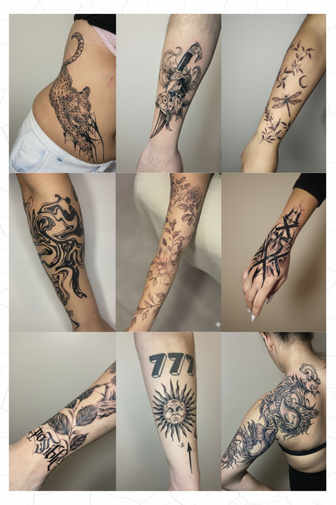 tatuadora em São Bernardo do Campo especializada em blackwork